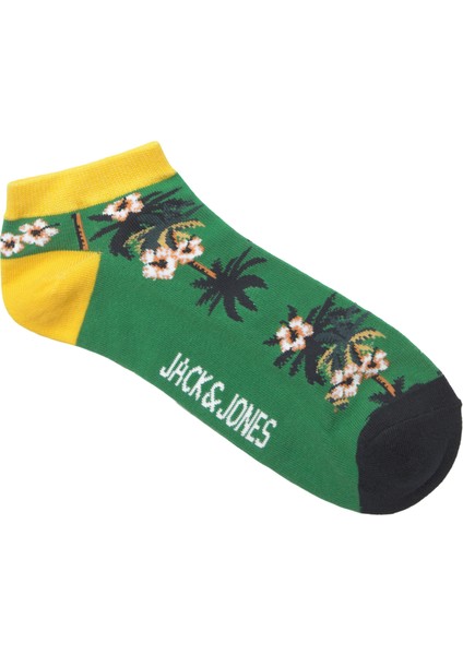 Jack & Jones Venice Short Sock Erkek Yeşil Çorap 12210519-21