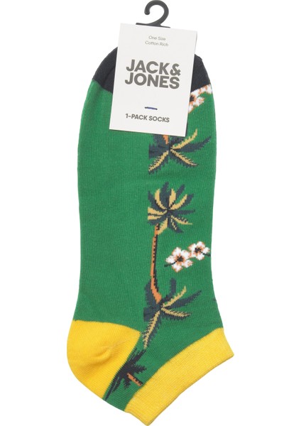 Jack & Jones Venice Short Sock Erkek Yeşil Çorap 12210519-21