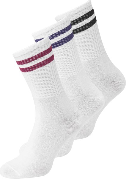 Basic Tennis Sock 3-Pack Acc Erkek Siyah Çorap 12217235-02