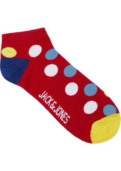 Jack & Jones Caıfın Short Socks 5 Pack Erkek Renkli Çorap 12234518-28