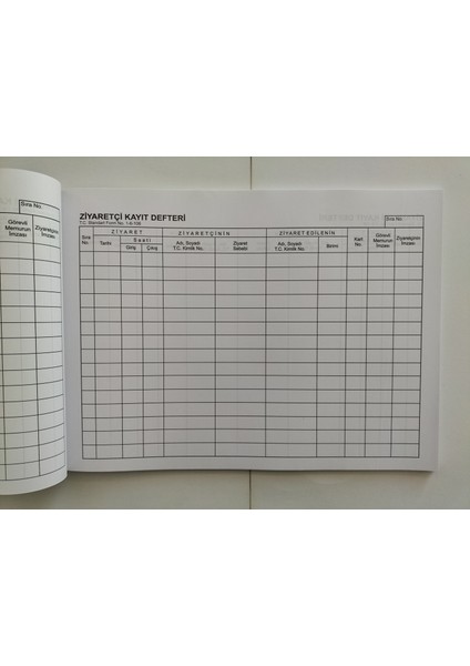 Ziyaretçi Kayıt Defteri 400 Sayfa fiyatları