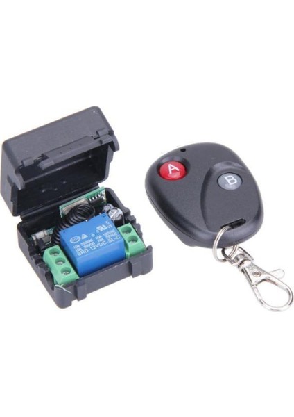 433 Mhz Rf Uzaktan Kumanda 10A Rf Alıcı Verici Transmitter Receiver 12V 1