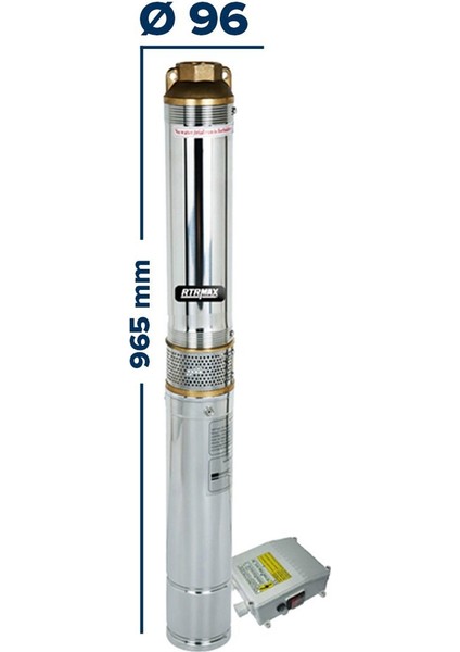 RTM886 Derin Kuyu Dalgıç Pompası
