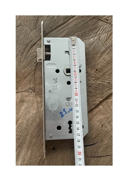 Oval Kilit Oda Kilidi Ahşap Kapı Kilidi Panel Kapı Kilidi 141-R 23MM