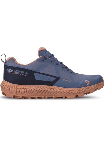 Scott Supertrac 3 Gtx Kadın Patika Koşu Ayakkabısı-Mavi
