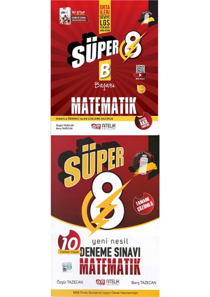 8. Sınıf Matematik Soru Bankası – Deneme 2'li Set