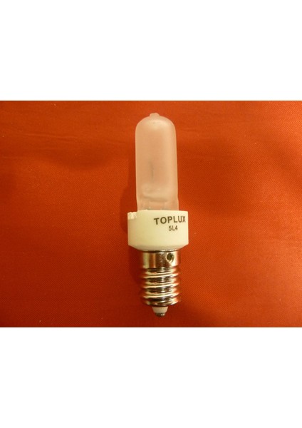 Toplux 220V 75W E11 Buzlu Halojen Ampul.