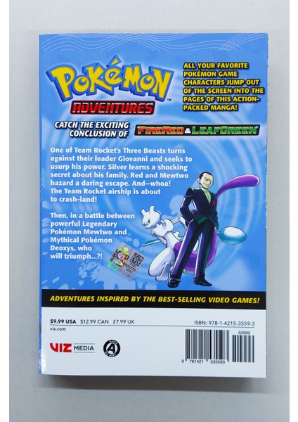 Pokemon Adventures Firered and Leafgreen Vol. 25 Manga - Hidenori Kusaka fiyatları