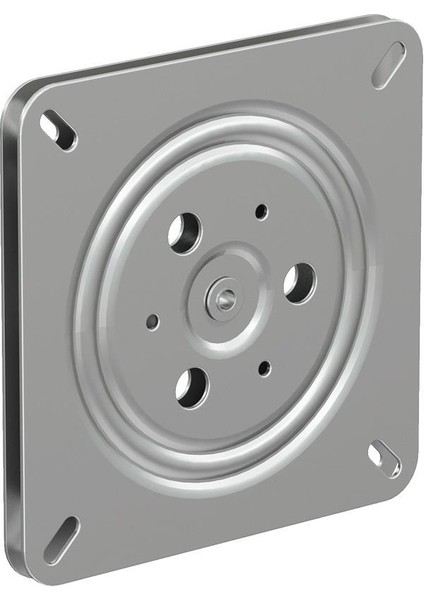 Metal Döner Tv Tabure Altlığı Rulmanlı 173*173*12 mm 0060