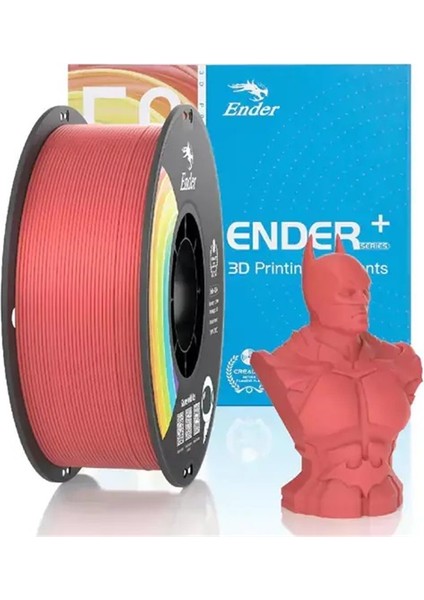 Ender Pla+ Kırmızı Filament 1.75MM 1000GR