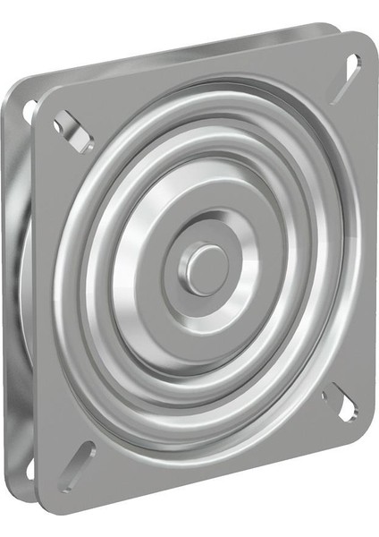 Metal Döner Tv Tabure Altlığı Rulmanlı 160*160*20 mm 0075