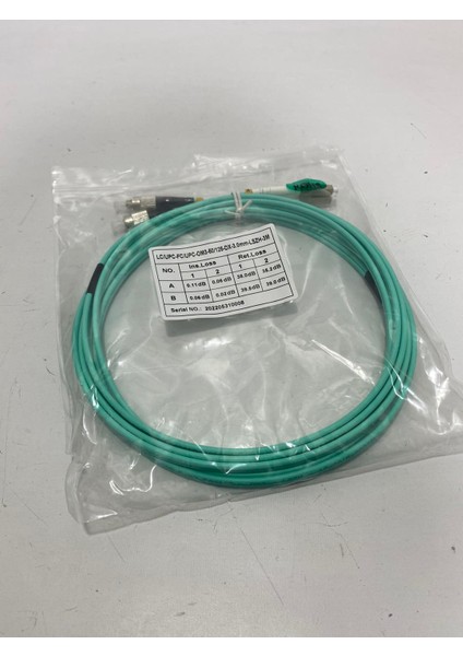 Lc - Fc Fiber Optik Patch Kablo 3mm 3 Metre (LC/UPC-FC/UPC-OM3-50/125-DX-3.0MM-LSZH-3M) indirimleri
