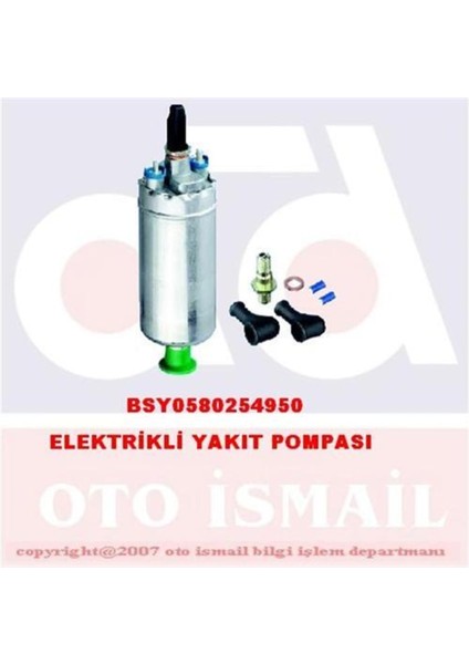 580254950 Yakıt Pompası Mercedes 190 W201 C Serisi W202 C280 E Serisi S124