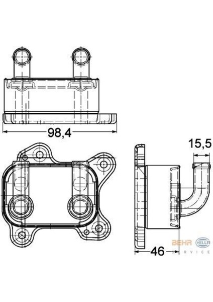 Knecht CLC168000P CLC168000P Yağ Soğutucu Astra G-Corsa.c 1.7d *Y17DT*