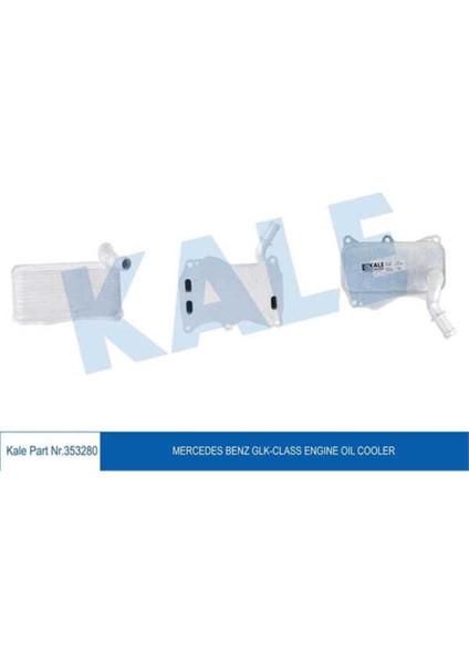 353280 Kale Oto Radyatör 353280 Yağ Soğutucu Radyatörü 204 205 218 212 221 222 166×204 2011- 276