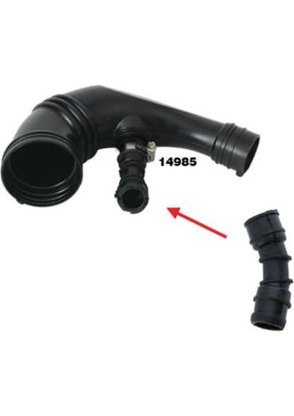 14945 14945 Turbo Giriş Borusu Yenı Doblo 1.3 Mtj-Idea 1.2-Bipper-Nemo 1.3 Hdı 75 Hp 08