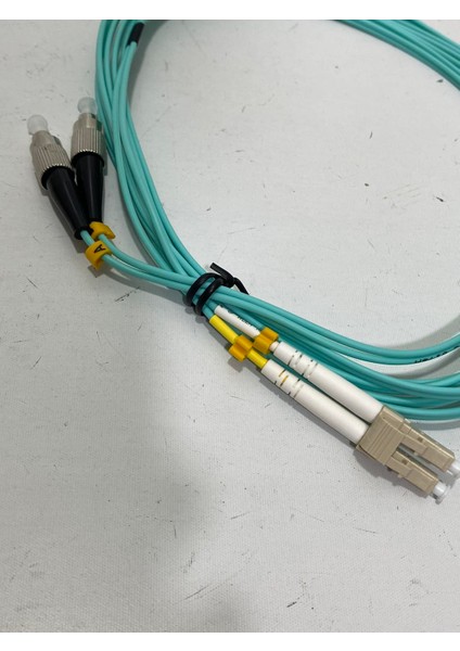 Lc - Fc Fiber Optik Patch Kablo 2mm 3 Metre (LC/UPC-FC/UPC-DX-OM3-2.00MM-3M) modelleri