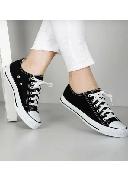 By İmis Shoes Unısex Kısa Keten Sneaker