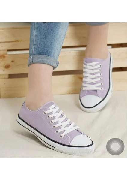 By İmis Shoes Unısex Kısa Keten Sneaker