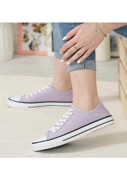 By İmis Shoes Unısex Kısa Keten Sneaker