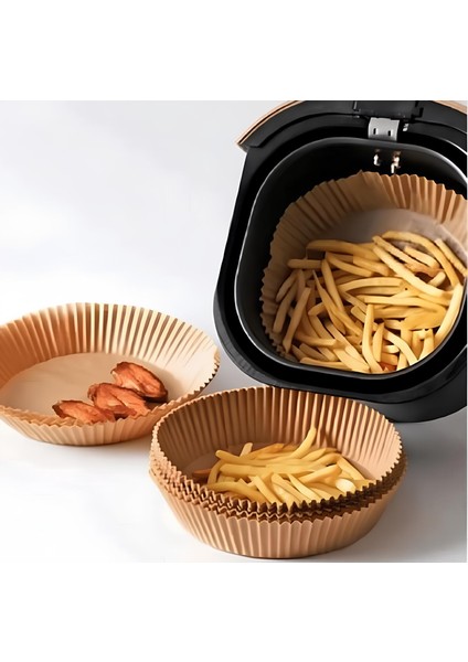 Ivory, Kağıt Air Fryer Pişirme Kalıbı 20 cm Yuvarlak modelleri