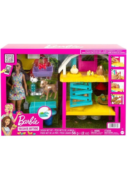HGY88 Barbie Eğlenceli Çiftlik Hayatı Oyun Seti