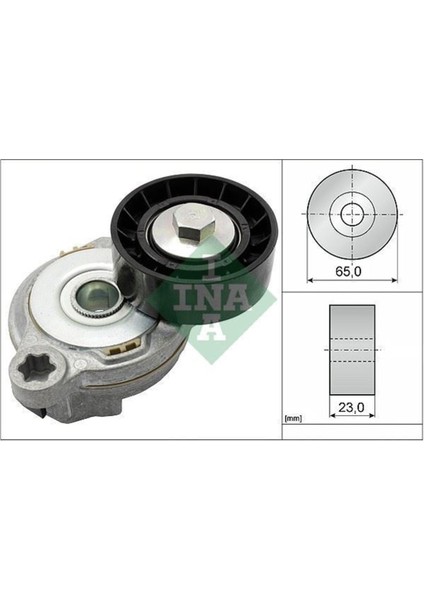 534060510 Alternatör V Kayıs Gergı Rulmanı Kütüklü Volvo S60 Uyumlu Iı D3- D4 Awd 15- D5-D5 Awd 10-15