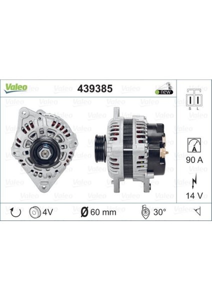 439385 Alternatör Hyundaı