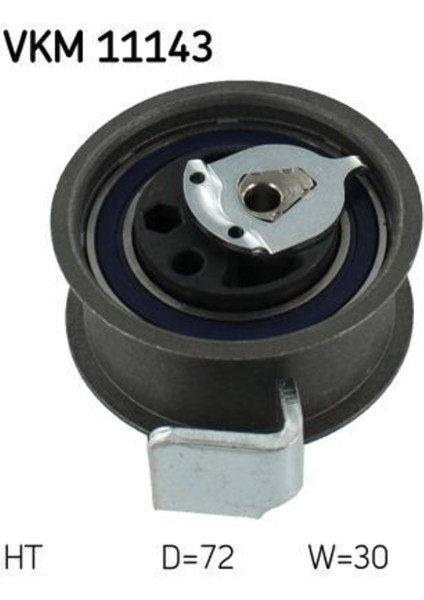 VKM11143 VKM11143 Triger Eksantrik Gergi Rulmanı Polo Passat 1.9 Tdı 1.4 Tdı Amf Bay