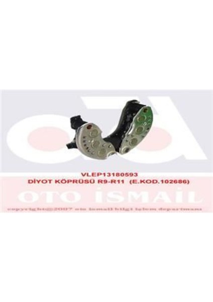 180593 Alternatör Dıyot Köprüsü R9 R11 R19 1.4ie Uyumlu