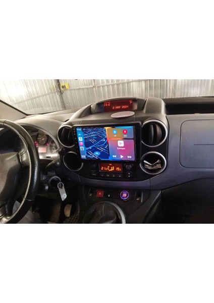 Citroen Berlingo 2009-2018 Yıl Android Sürüm 13 Kablosuz Carplay Navigasyon Multimedya 9 Inç Ekran 2gb Ram 32GB Rom Hafıza