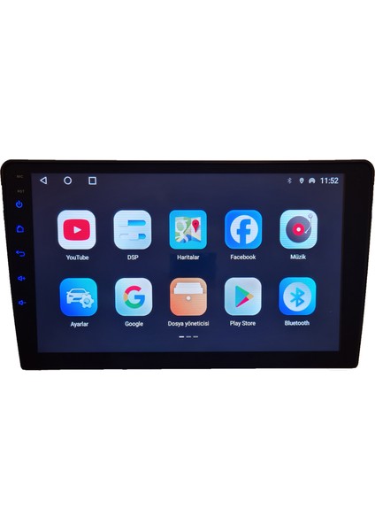 Citroen Berlingo 2009-2018 Yıl Android Sürüm 13 Kablosuz Carplay Navigasyon Multimedya 9 Inç Ekran 2gb Ram 32GB Rom Hafıza
