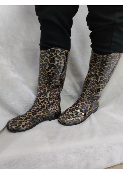 Ulaş - Uzun Boy Bahçe & Lastik Çizme - Leopar-Uzun - 38 - ST02814-14469 fiyatları