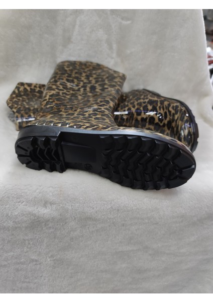 Ulaş - Uzun Boy Bahçe & Lastik Çizme - Leopar-Uzun - 38 - ST02814-14469 fırsatları