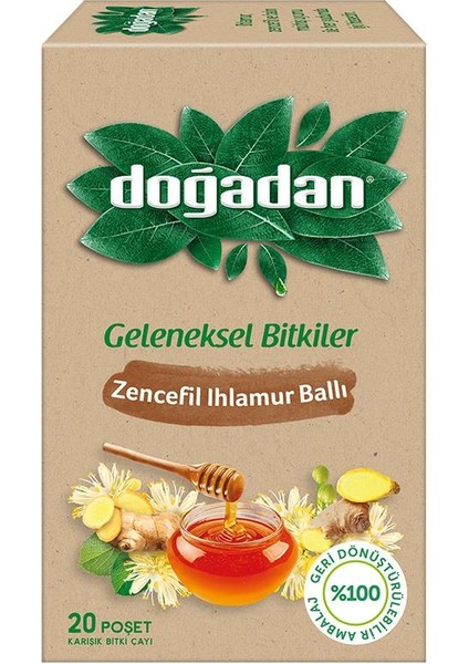Zencefil Ihlamur Ballı 20'li