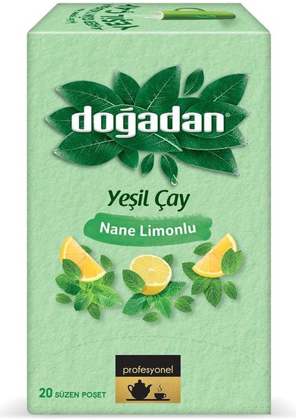 Yeşil Çay Nane Limon 20'li