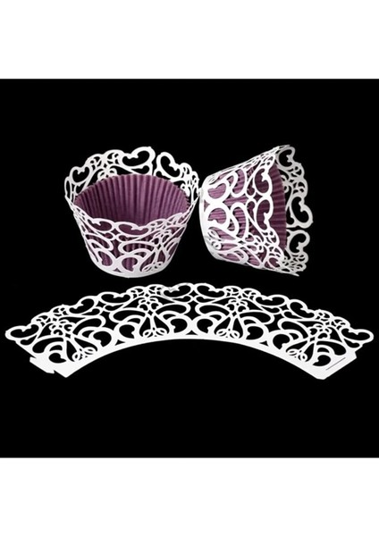 Cupcake Kenar Danteli - Seyrek Dantel - 10'lu fiyatları