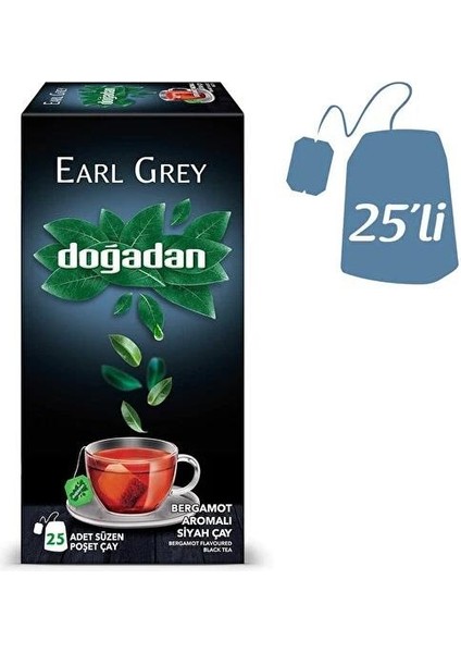 Earl grey Bardak Poşet 25'li