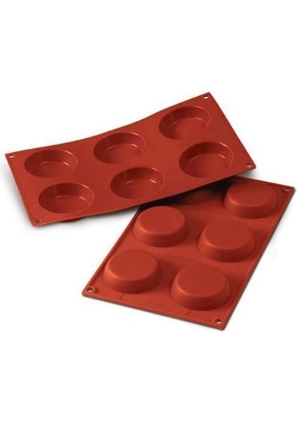 Flan Mould Silikon Kek Kalıbı 70 * H 17 mm