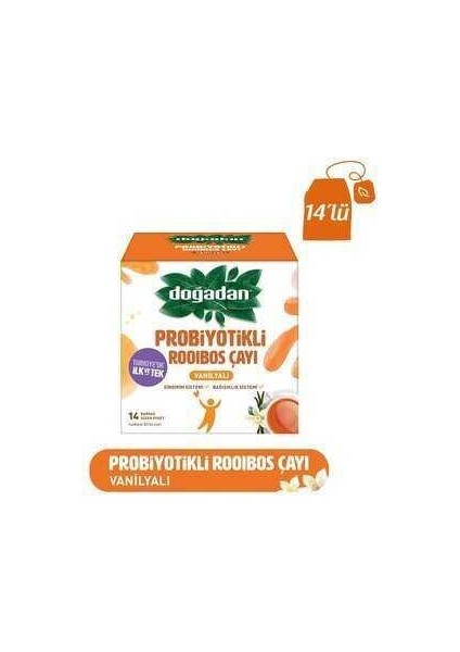 Probiyotik Çay Rooibos Vanilya 14'lü
