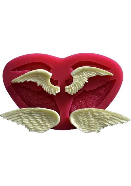 Silikon Kalıp - Melek Kanatları 11*6,5cm
