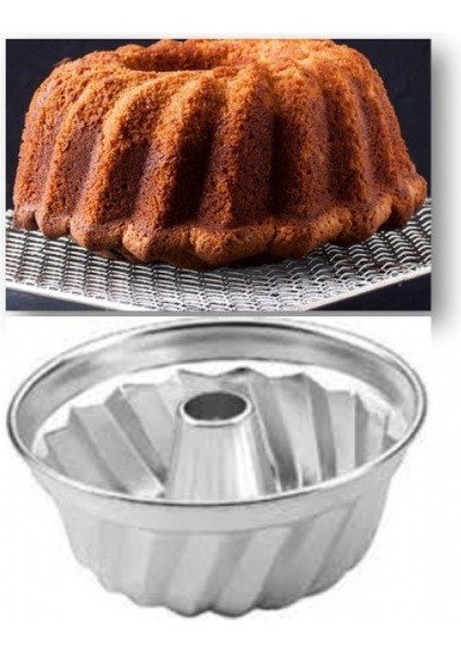 Alüminyum Borulu Kek Kalıbı 17X7 cm