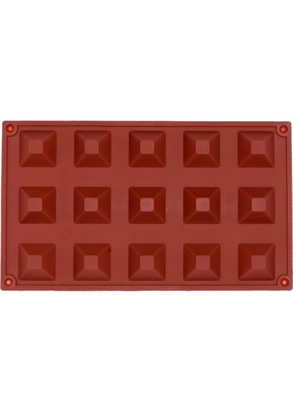 Piramit Silikon Kek Kalıbı
