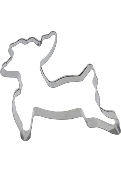 Geyik Kurabiye Kalıbı 10X9 cm