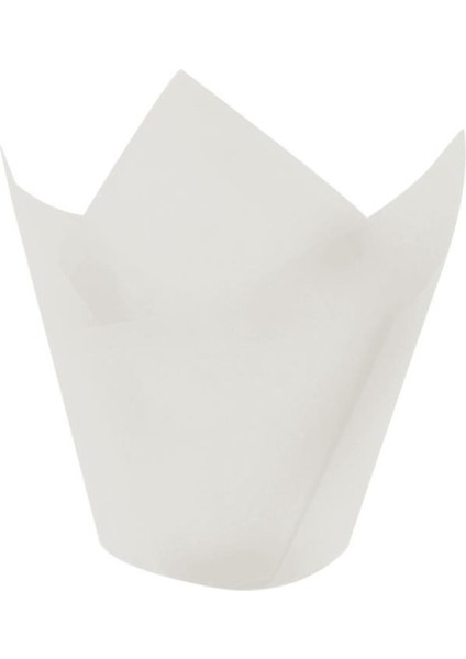 Tulip Kek Kalıbı Beyaz 200'LÜ