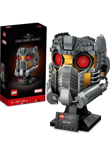 Marvel 76251 - Star-Lord’un Kaskı (602 Parça)