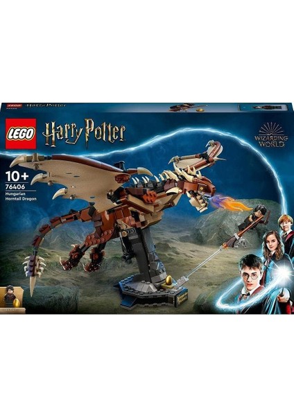 Harry Potter™ Macar Boynuzkuyruk Ejderhası 76406-10 Yaş ve Üzeri Çocuklar Için Koleksiyonluk Oyuncak Yapım Seti (671 Parça)