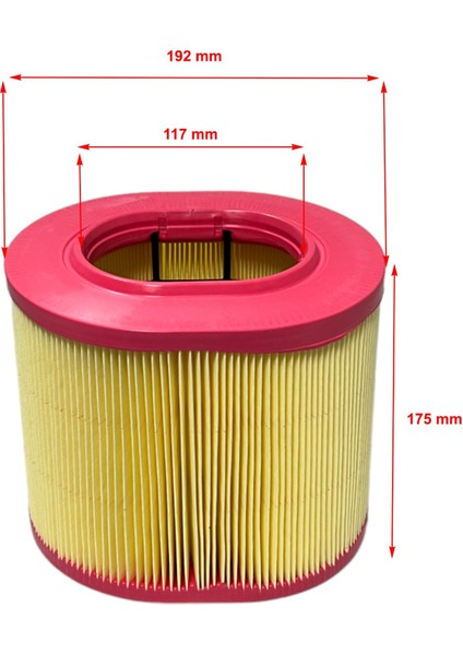 Fiat Ducato, Peugeot Boxer, Citroen Jumper 2.2d Euro6 2021 ve Sonrası Hava Filtresi fiyatları