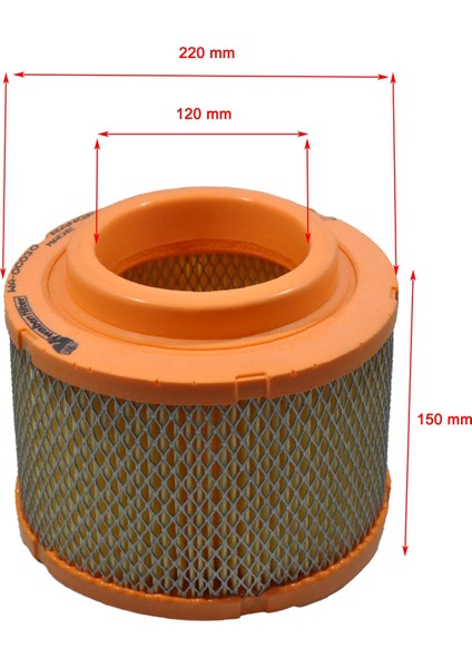 Mazda BT50 2.5 Cd, 3.0 Cdvi 2006-2015 Büyük Boy Hava Filtresi fiyatları