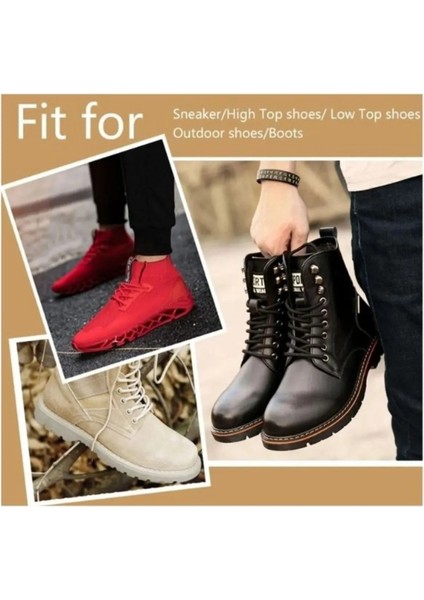 200 cm Siyah Yuvarlak Bot Bağcığı, Fitilli Dayanıklı Sağlam Bağcık, Ayakkabı Bağcığı 1 Çift modelleri